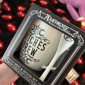 Alchemy Witches Brew Mug and Spoon Set